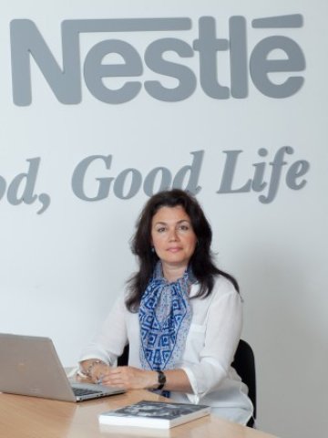 <p style="text-align: justify;">
	Светлана Болдина.<em> Снимка: Nestle България</em></p>
