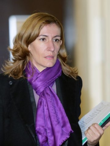 <p>
	Николина Ангелкова. <em>Снимка: БТА</em></p>
