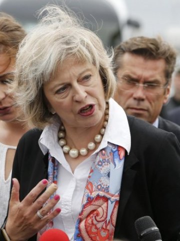 <p>
	Тереза Мей. <em>Снимка: Ройтерс</em></p>
