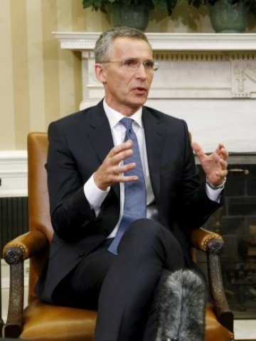 <p>
	Генералният секретар на НАТО Йенс Столтенберг. <em>Снимка: Ройтерс</em></p>
