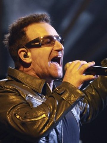 <p>Боно в Сао Пауло. <i>Снимка: Ройтерс</i></p>