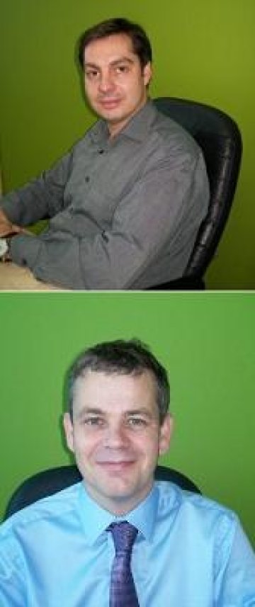 Филип Угринов, Ксавие Марсенак. Снимки: Личен архив