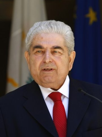 <p>
	Президентът на Кипар Димитрис Христофиас. <em>Снимка: Архив Ройтерс</em></p>
