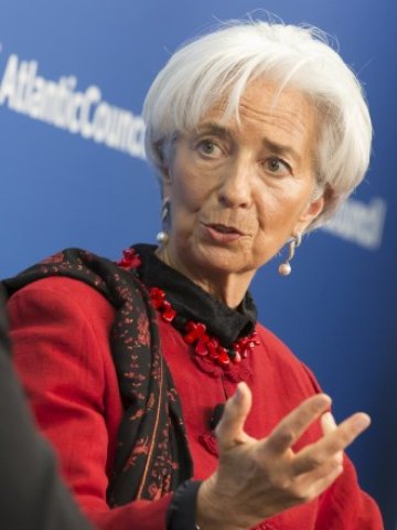 <p>
	Ръководителят на МВФ Кристин Лагард. <em>Снимка: Ройтерс</em></p>
