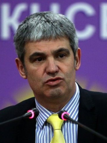 <p>
	<em>Ллидерът на КНСБ Пламен Димитров</em>.&nbsp; Снимка: <em>БТА</em></p>
