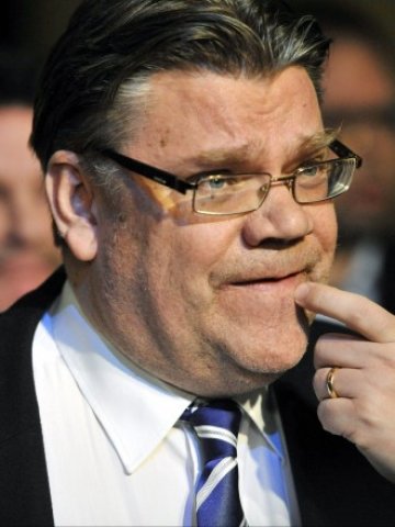 <p>
	Тимо Соини, лидер на партията на Истинските финландци.<em> Снимка: Ройтерс</em></p>
