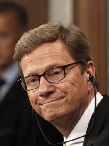 <p>
	Германският външен министър Гидо Вестервале. <em>Снимка: Ройтерс</em></p>
