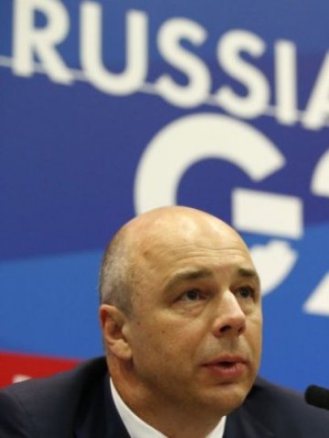 <p>
	Финансовият министър на Русия Антон Силуанов по време на срещата на финансовите министри и централните банкери на държавите от Г-20 в Москва. <em>Снимка: Ройтерс</em></p>
