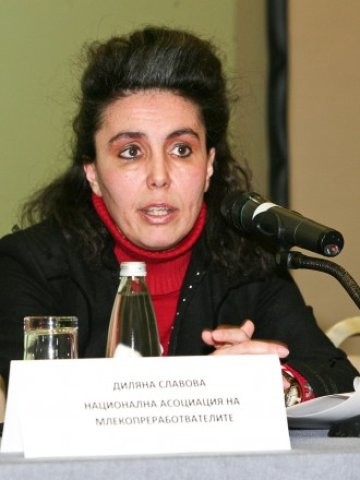 <p>
	Диляна Славова, изпълнителен директор на Националната асоциация на млекопреработвателите в България &nbsp; Снимка: Investor.bg</p>
