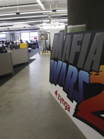 <p>
	Изглед от офиса на разработчика Zynga. <em>Снимка: Ройтерс</em></p>
