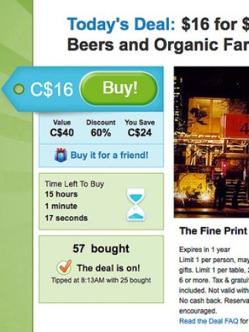 <p style="text-align: center; ">
	Новите корекции във финансовите резултати може да доведат до ново отлагане в IPO-то. <em>Илюстрация:&nbsp;Groupon</em></p>
