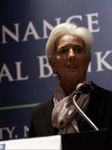 <p>
	Управляващият директор на МВФ Кристин Лагард. <em>Снимка: Ройтерс</em></p>
