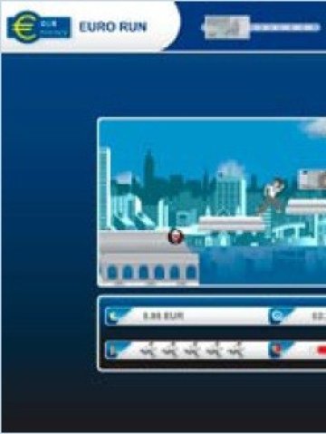 <p>
	Една от игрите, посветена на еврото. <em>Илюстрация: БНБ</em></p>
