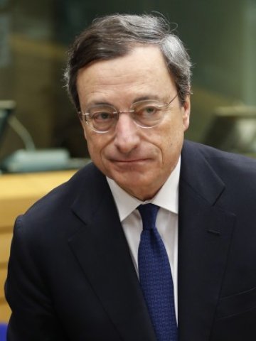 <p>
	Президентът на ЕЦБ Марио Драги. <em>Снимка: Ройтерс</em></p>

