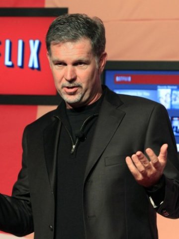<p>
	Изпълнителният директор на Netflix Рийд Хастингс. Снимка: Ройтерс</p>
