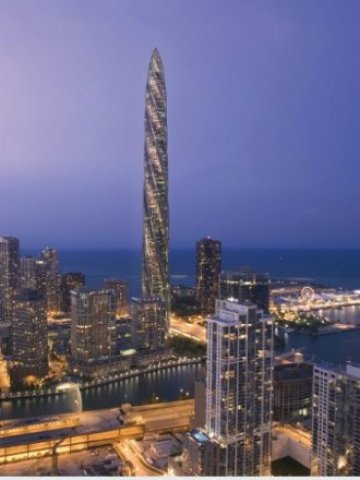 <p>
	The Chicago Spire. Изображение: Shelbourne Development</p>
