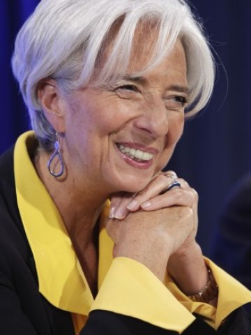 <p>
	<em>Изпълнителният директор на МВФ Кристин Лагард. Снимка: Ройтерс</em></p>
