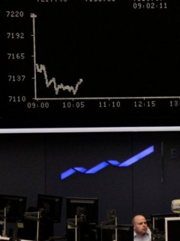 <p>
	След новините за Гърция DAX потегли нагоре<em>. Снимка: Ройтерс</em></p>
