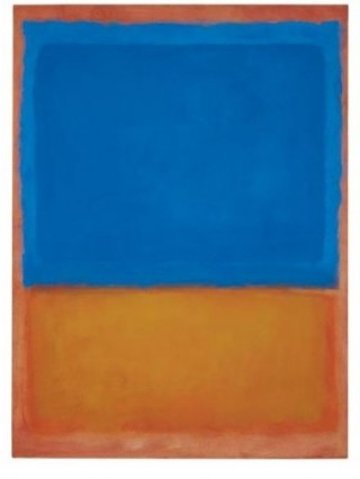 <p>
	Продадената на търга картина на Марк Ротко. <em>Снимка: www.phillips.com</em></p>
