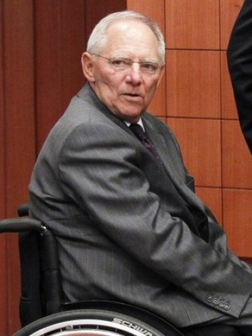 <p>
	Финансовият министър на Германия Волфганг Шойбле.<em> Снимка: Ройтерс</em></p>
