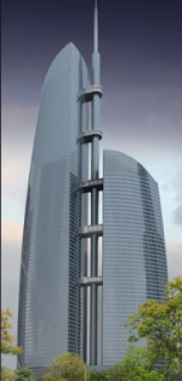 "Федерация" в пълния си вариант. Илюстрация: www.federationtower.ru