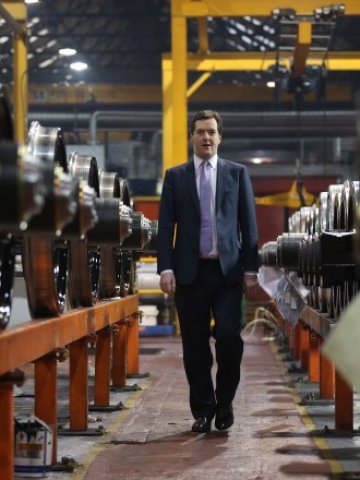 <p>
	Британският финансов министър Джордж Озбърн. <em>Снимка: Ройтерс</em></p>
