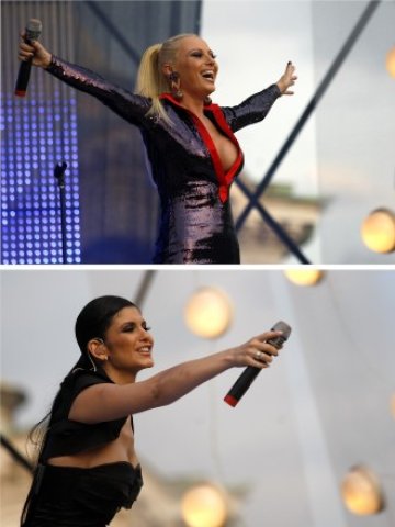 <p>
	Български поп-фолк звезди. <em>Снимка: Ройтерс</em></p>
