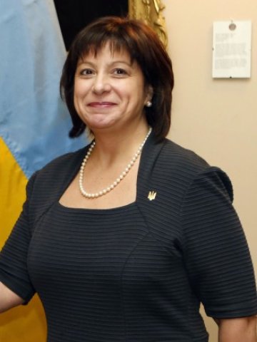 <p>
	Украинският финансов министър Наталия Яреско. <em>Снимка: Ройтерс</em></p>
