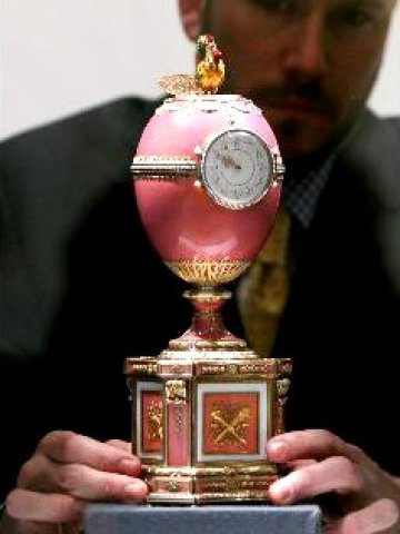 Това яйце от колекцията на Faberge бе продадено отново на руски търг в Лондон