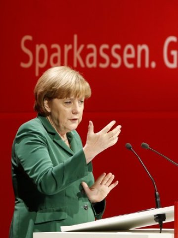 <p>
	Германският канцлер Ангела Меркел. <em>Снимка: Ройтерс</em></p>
