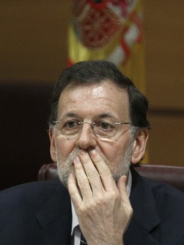 <p>
	Мариано Рахой. <em>Снимка: Ройтерс</em></p>
