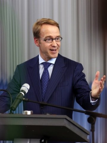 <p>
	Президентът на Bundesbank Йенс Вайдман. <em>Снимка: Ройтерс</em></p>
