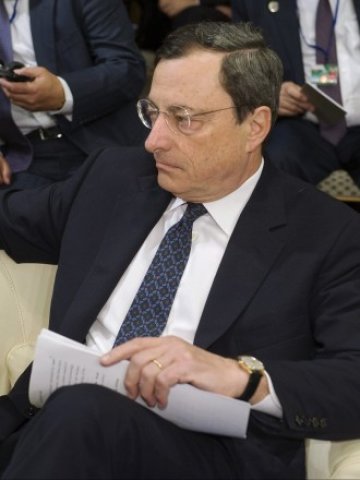 <p>
	Председателят на Европейската централна банка Марио Драги. Снимка: Ройтерс</p>
