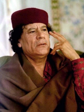 <p>
	Муамар Кадафи. <em>Снимка: Ройтерс</em></p>
