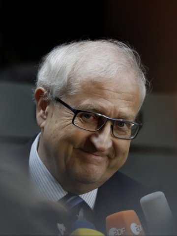 <p>
	Райнер Брюдерле, лидер на Свободната демократическа партия. <em>Снимка: Ройтерс</em></p>
