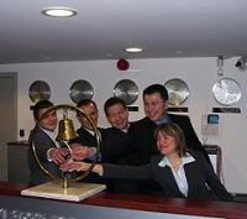 Представители на Кепитъл Мениджмънт, Алма Тур, ЦКБ Риъл Истейт Фонд, София Комерс и Топливо. Снимка: Investor.bg