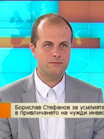 <p>
	Борислав Стефанов, <em>Снимка: Bulgaria On Air</em></p>

