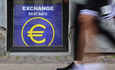 Еврото достигна най-ниското си ниво от два месеца