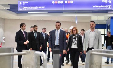 Очаква се три нови метростанции в София да бъдат пуснати до края на лятото (Галерия)