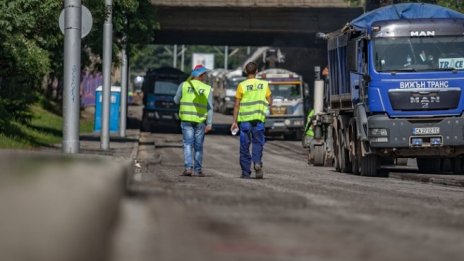 Ремонтът на бул. "България" в София започна, ще приключи до 15 септември