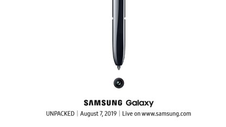 Samsung ще представи Galaxy Note 10 на 7 август