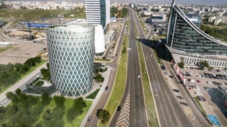 Наклонената кула в София – видео