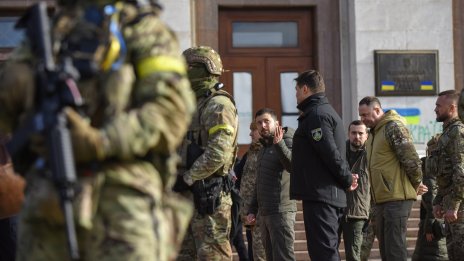 Зеленски посети освободения Херсон 