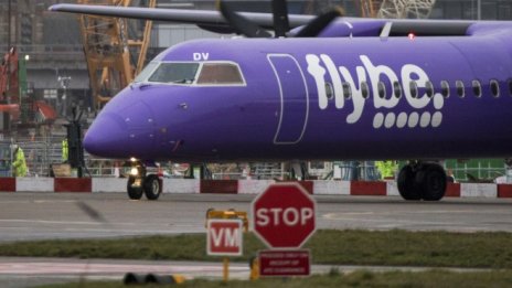 Хронично болната британска авиокомпания Flybe фалира