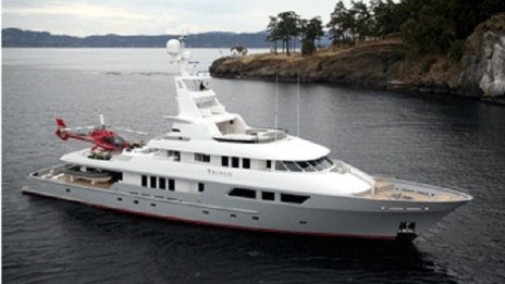 Продават на търг мега-яхтата "Triton"