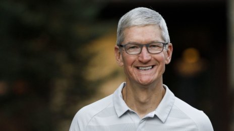 Тим Кук получи над 5 млн. акции на Apple