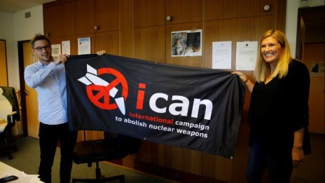 Активисти срещу ядрените оръжия спечелиха Нобеловата награда за мир