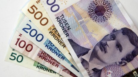 Норвежката валута достигна рекордно ниска стойност спрямо еврото