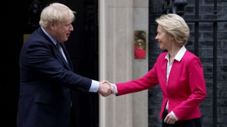 Джонсън и Фон дер Лайен влязоха в първи пряк сблъсък за новите преговори след Brexit