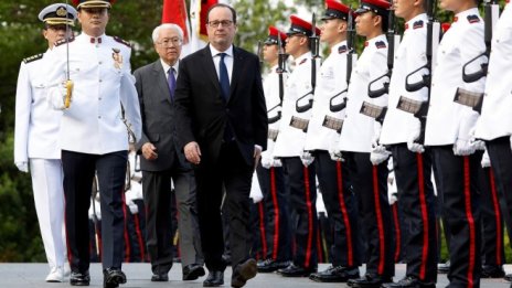 Франсоа Оланд призова в Сингапур за по-интензивни отношения между Европа и Азия